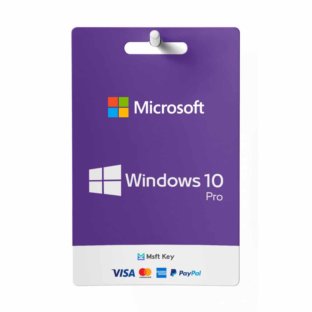 windows 10 pro key from microsoft